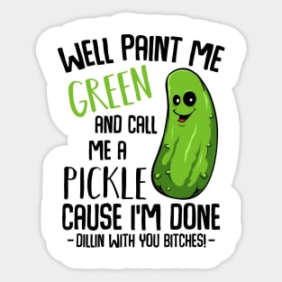 Pickle Sticker